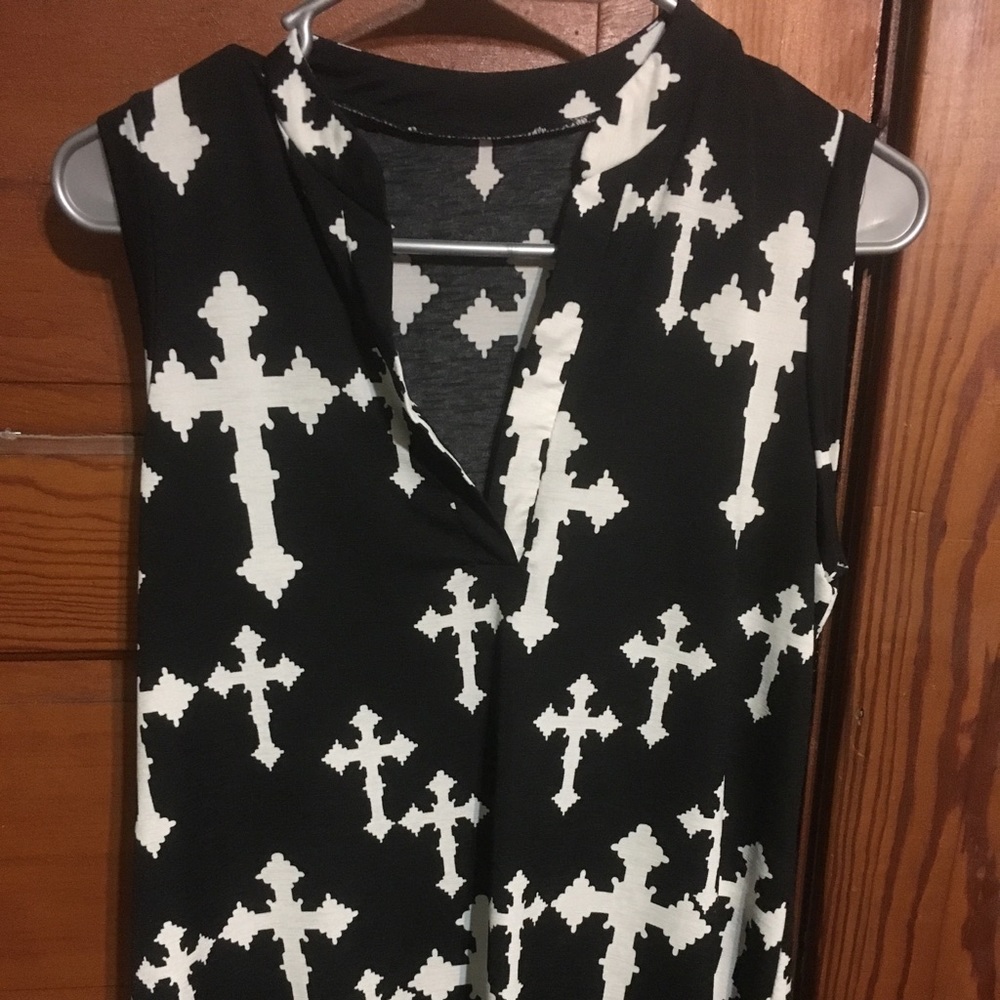 Women’s tunic tank top blouse